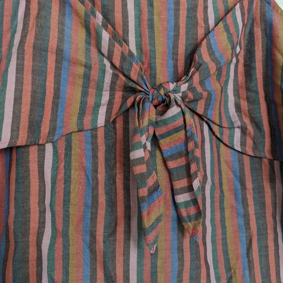 Madewell cami in rainbow stripe - Picture 3 of 6